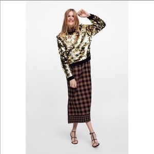 Sale! Zara Sequin Sweater